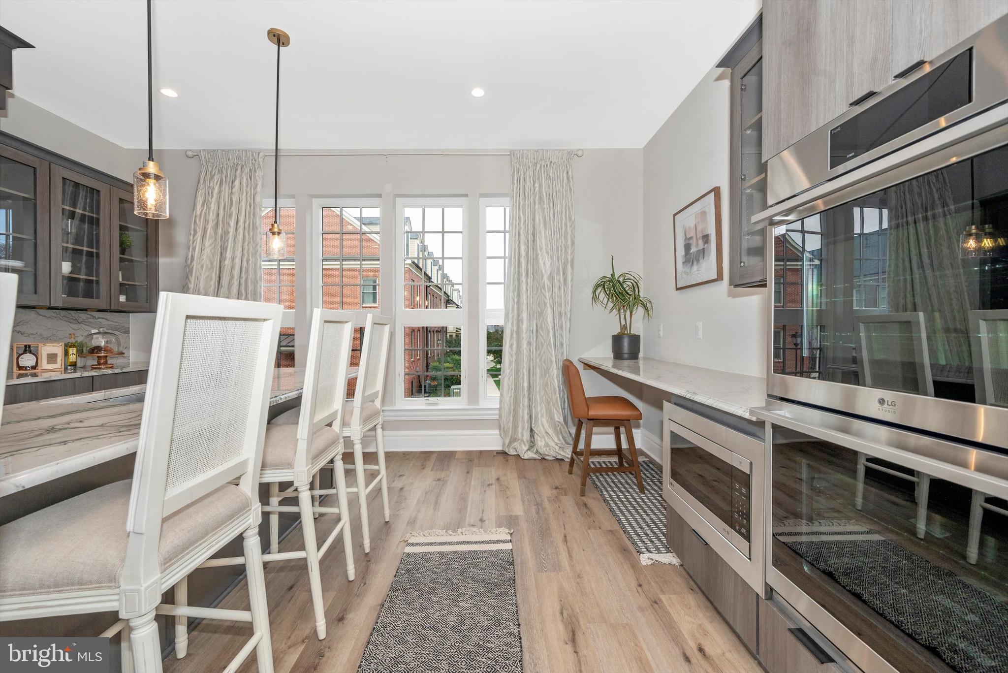 424 North Maxwell Avenue Frederick, MD 21701 - Photo 16 of 58 Gourmet Kitchen w/Double Oven & Built-In Microwave