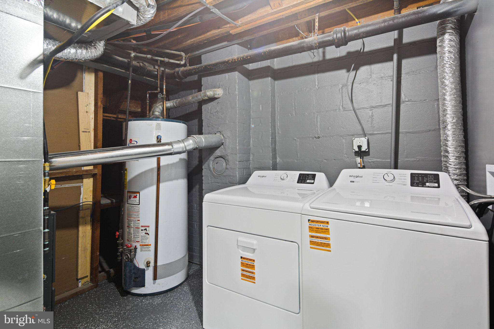 1322 Kitmore Road Baltimore, MD 21239 - Photo 28 of 34 a utility room with dryer and washer