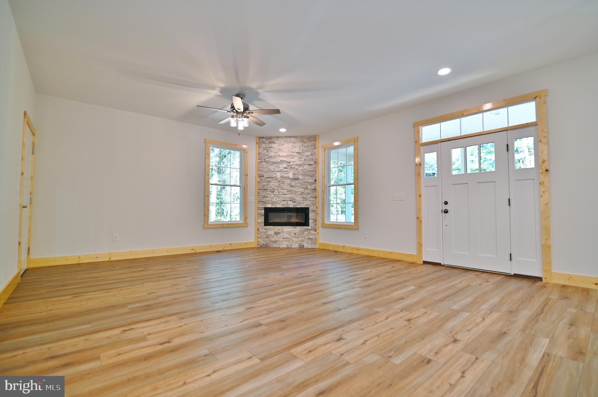 8125 Supinlick Ridge Road Mount Jackson, VA 22842 - Photo 11 of 76 Large Open Living w/ Stone Electric Fireplace