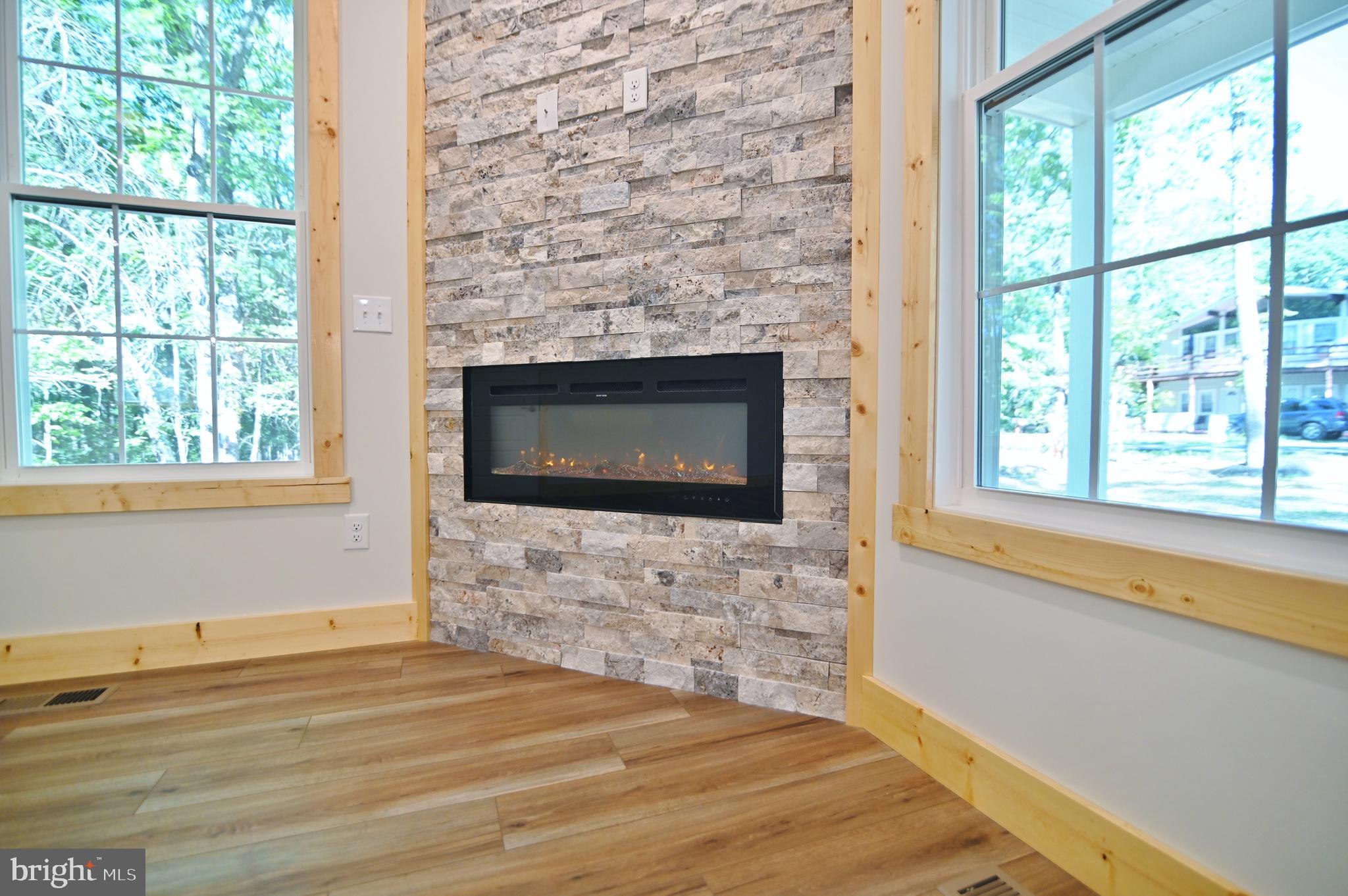 8125 Supinlick Ridge Road Mount Jackson, VA 22842 - Photo 12 of 76 Stone Electric Fireplace w/ Heat & LED Flames