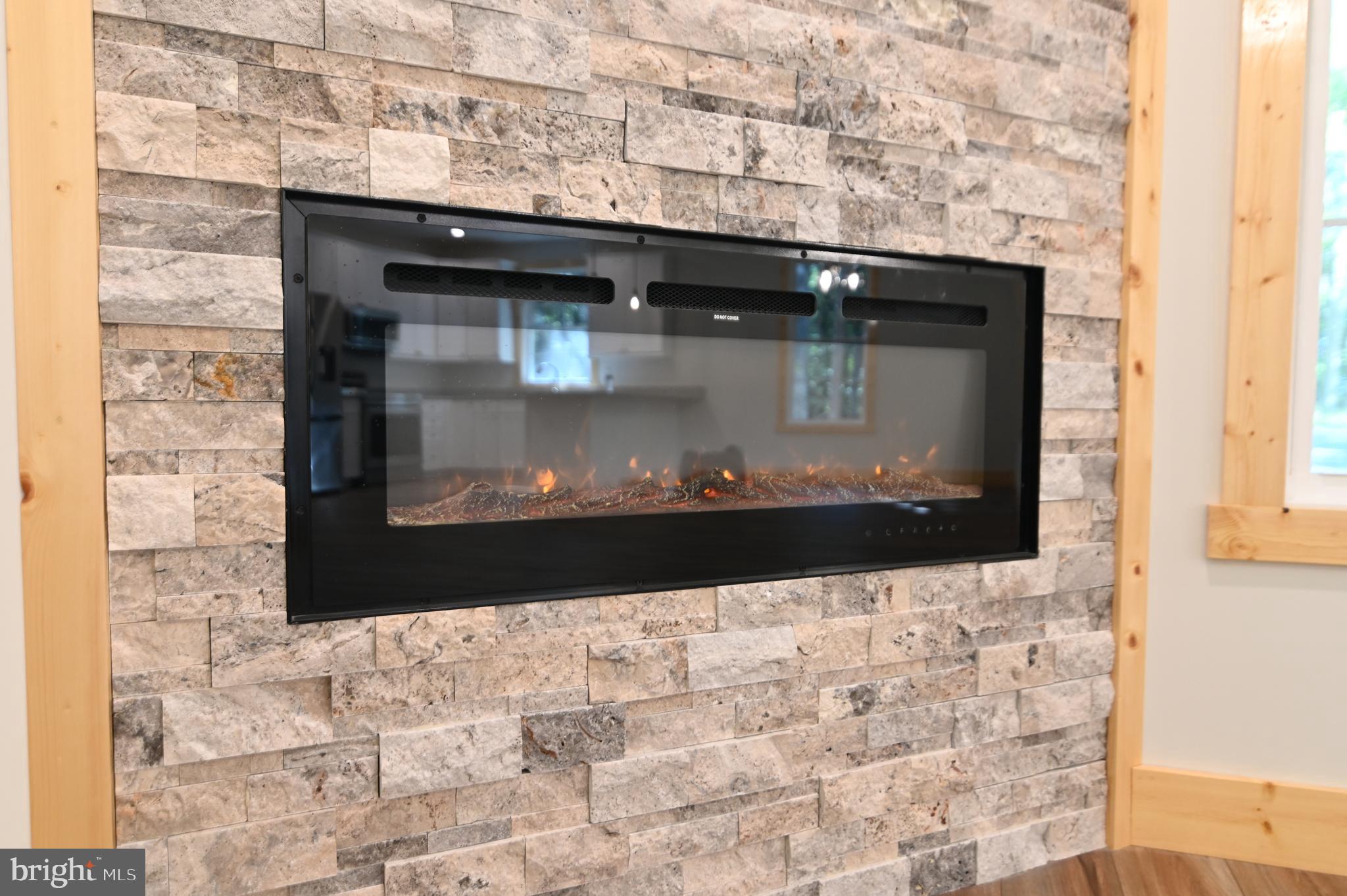 8125 Supinlick Ridge Road Mount Jackson, VA 22842 - Photo 13 of 76 Stone Electric Fireplace w/ Heat & LED Flames