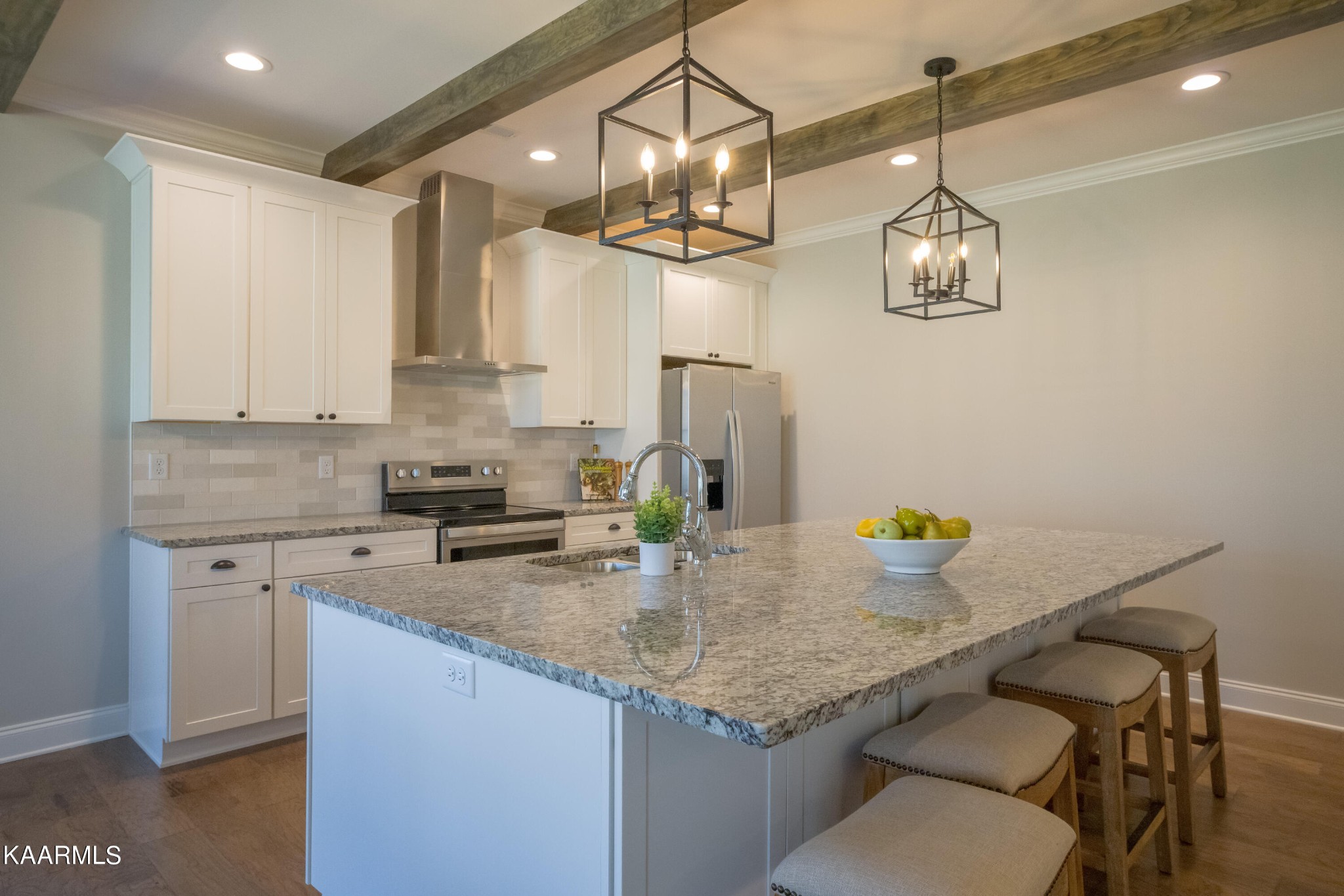 162 Tsuhdatsi Way Loudon, TN 37774 - Photo 11 of 38 a kitchen with sink cabinets and chandelier
