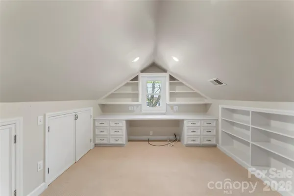 a view of storage and utility room