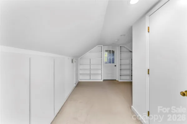 a view of empty room