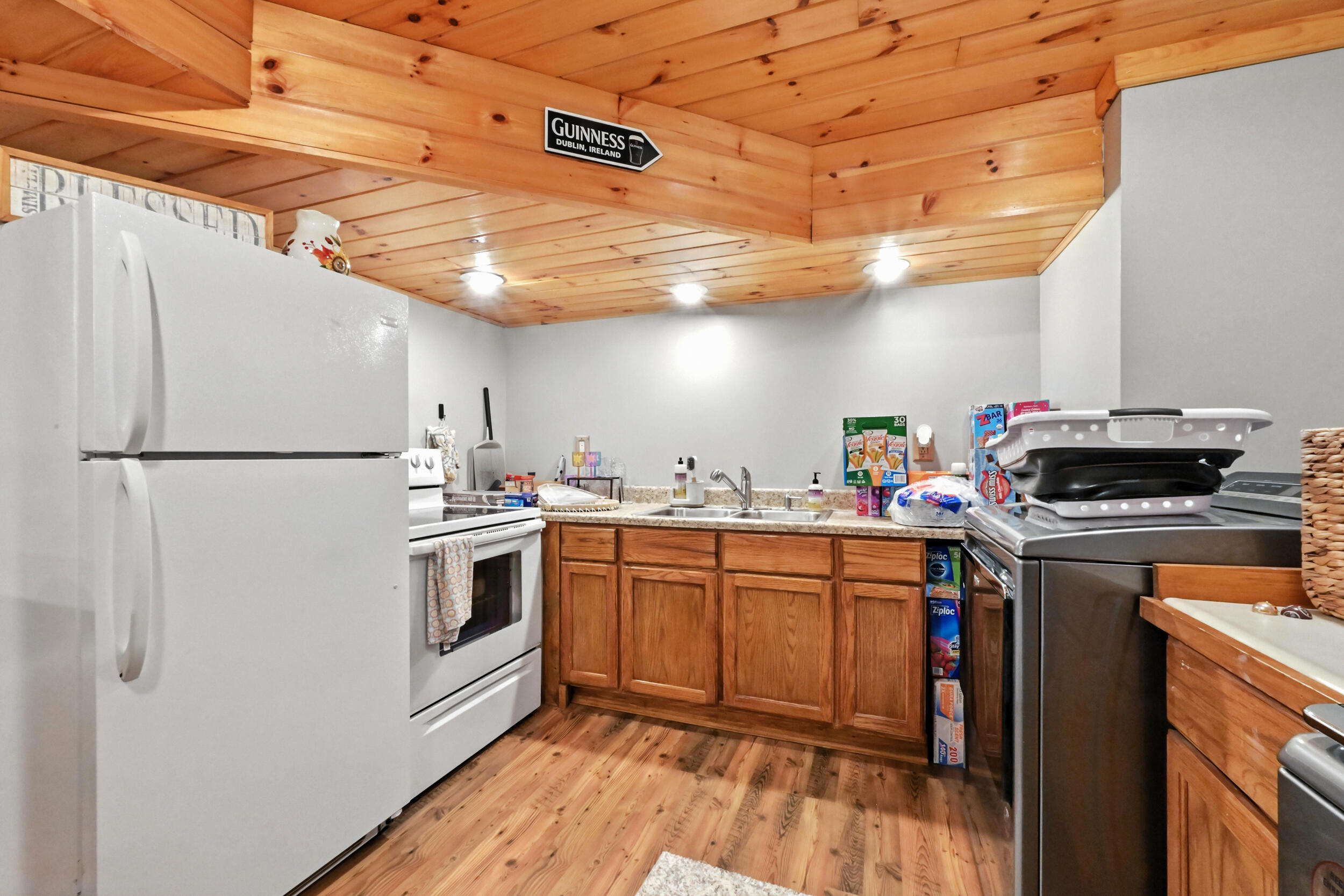 45 Pheasant Run Road Belgrade, ME 04917 - Photo 50 of 69 Lower level kitchen & laundry