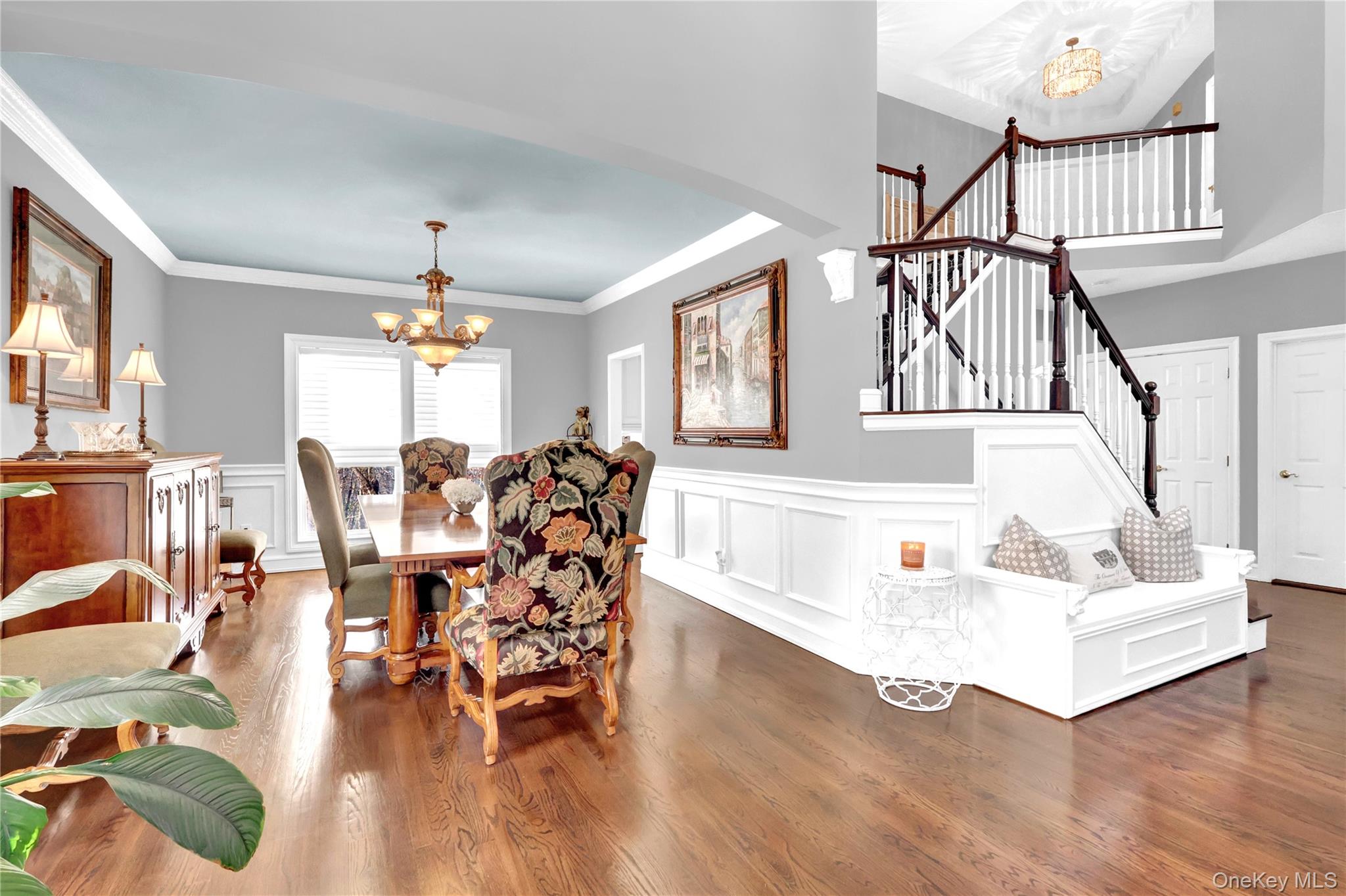5 Frost Valley Road Mount Sinai, NY 11766 - Photo 46 of 49 a living room with furniture and wooden floor