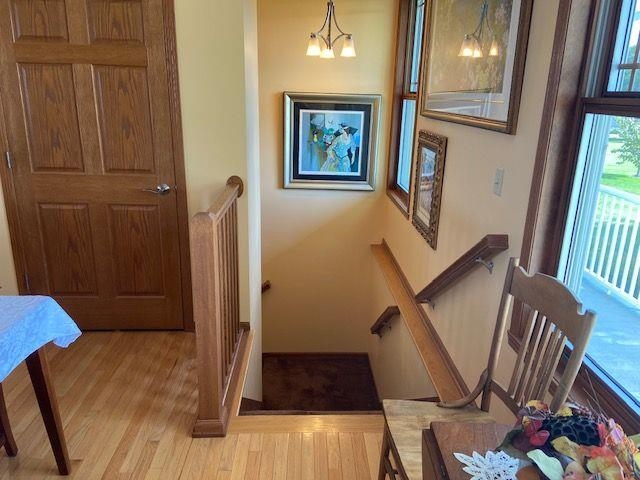 1869 East Town Line Road Oregon, IL 61061 - Photo 20 of 45 a view of an entryway with wooden floor and door