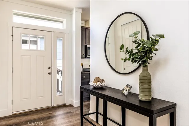 a front view of a room with gym equipment