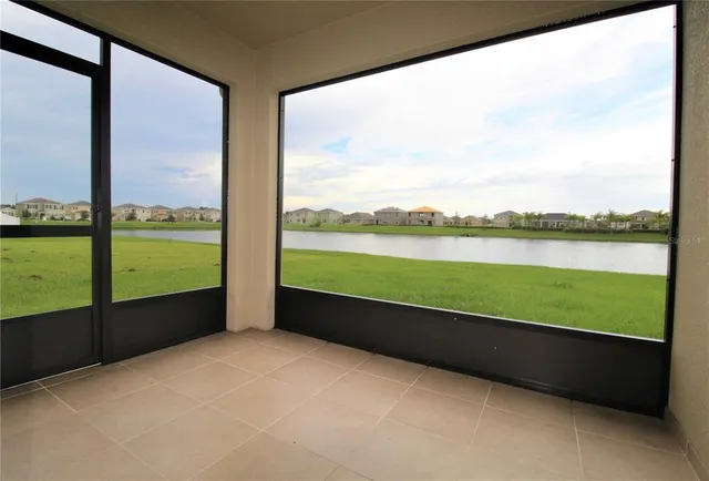 a view of outdoor space and city view