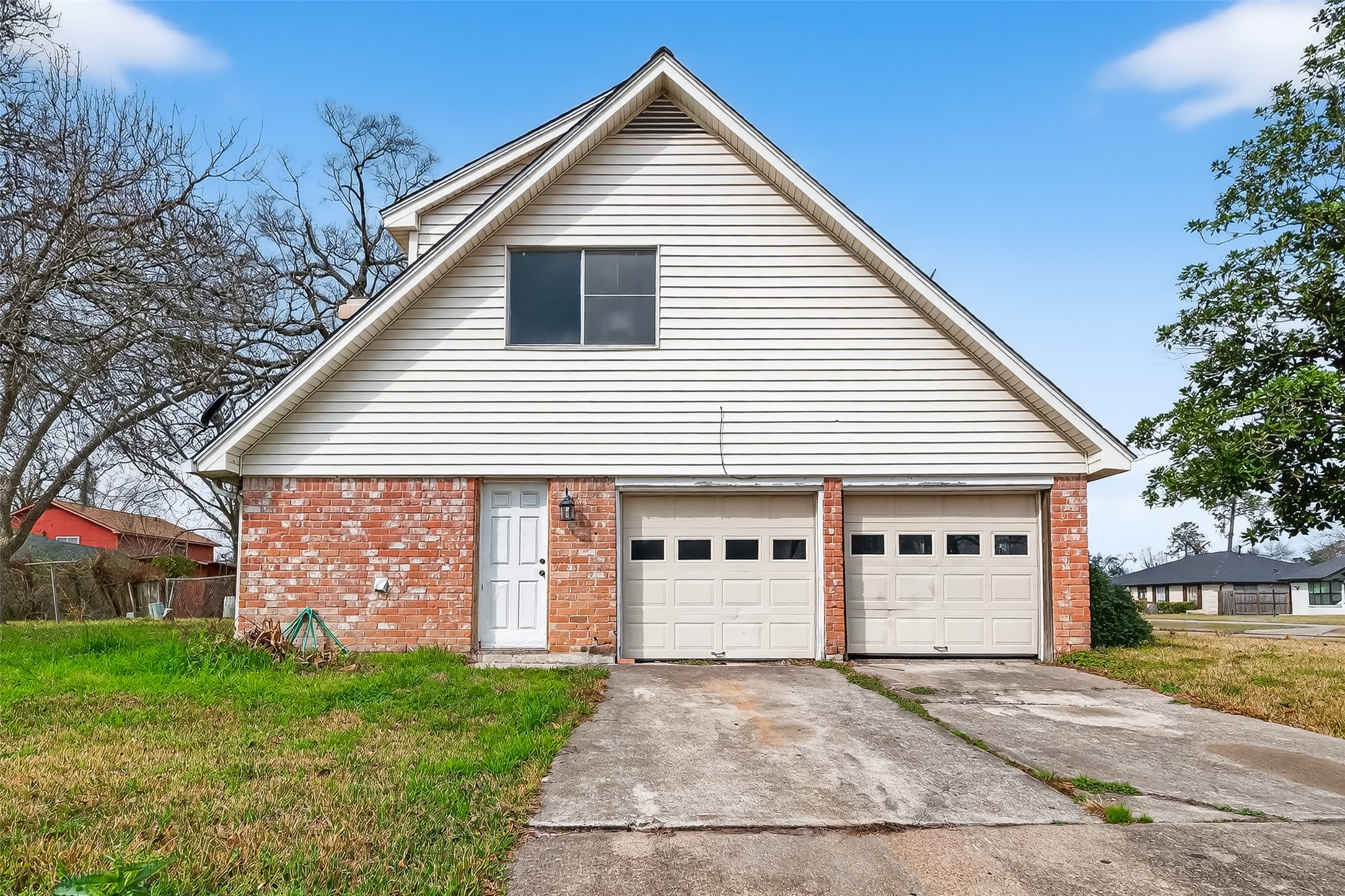 8438 Gallahad Street Houston, TX 77078 - Photo 4 of 36 a view of a house with a yard