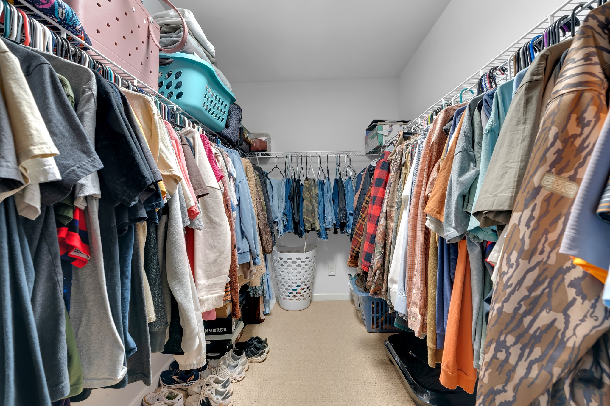 71 Larkspur Court Tullahoma, TN 37388 - Photo 19 of 31 a view of walk in closet with clothes and shoes