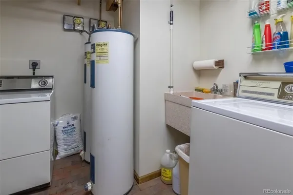 a view of dining room with furniture