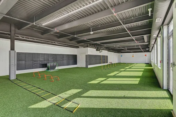 a view of a backyard of a house