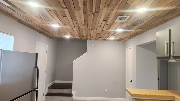 a view of a storage & utility room