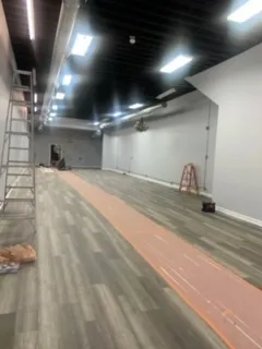 a view of empty room
