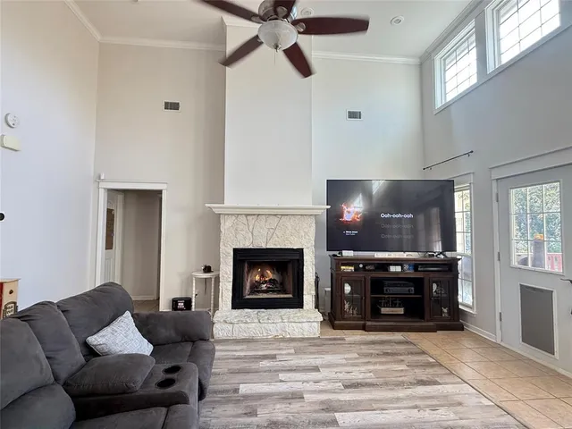 a kitchen with kitchen island granite countertop lots of counter top space and appliances