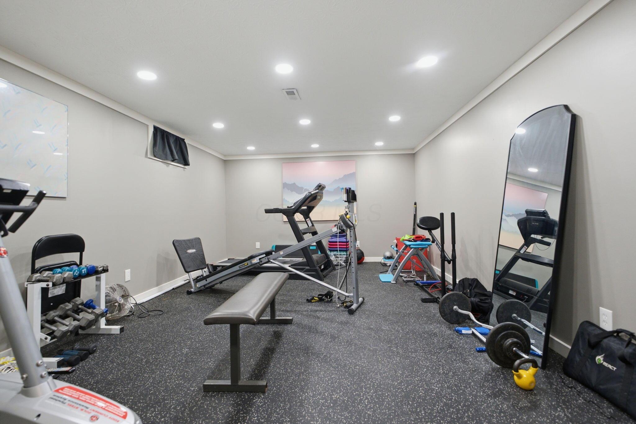 7232 Lee Road Westerville, OH 43081 - Photo 78 of 122 Home Gym