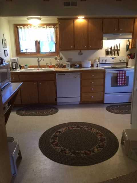 431 Monte Vista Road Union Hall, VA 24176 - Photo 3 of 14 a kitchen with a sink and cabinets