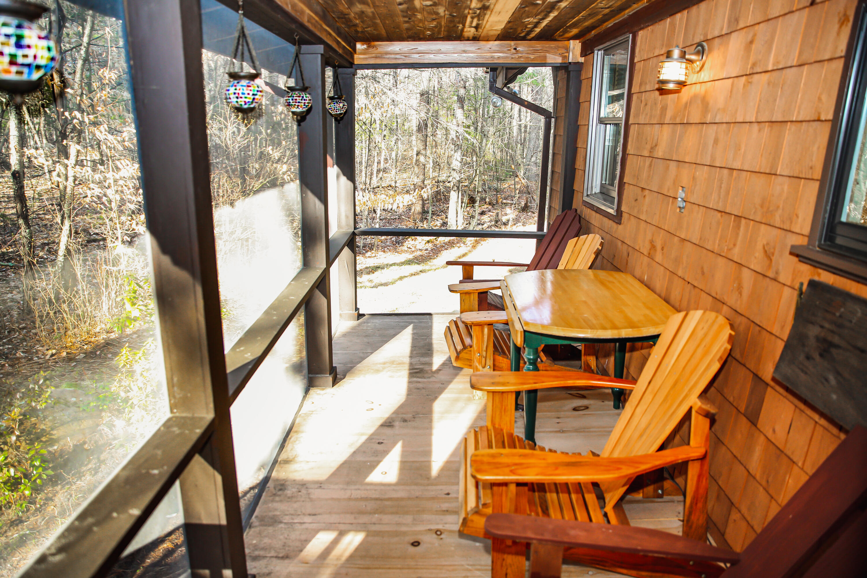 205 River Road Jay, NY 12941 - Photo 39 of 41 Screened in porch (attached to mudroom)