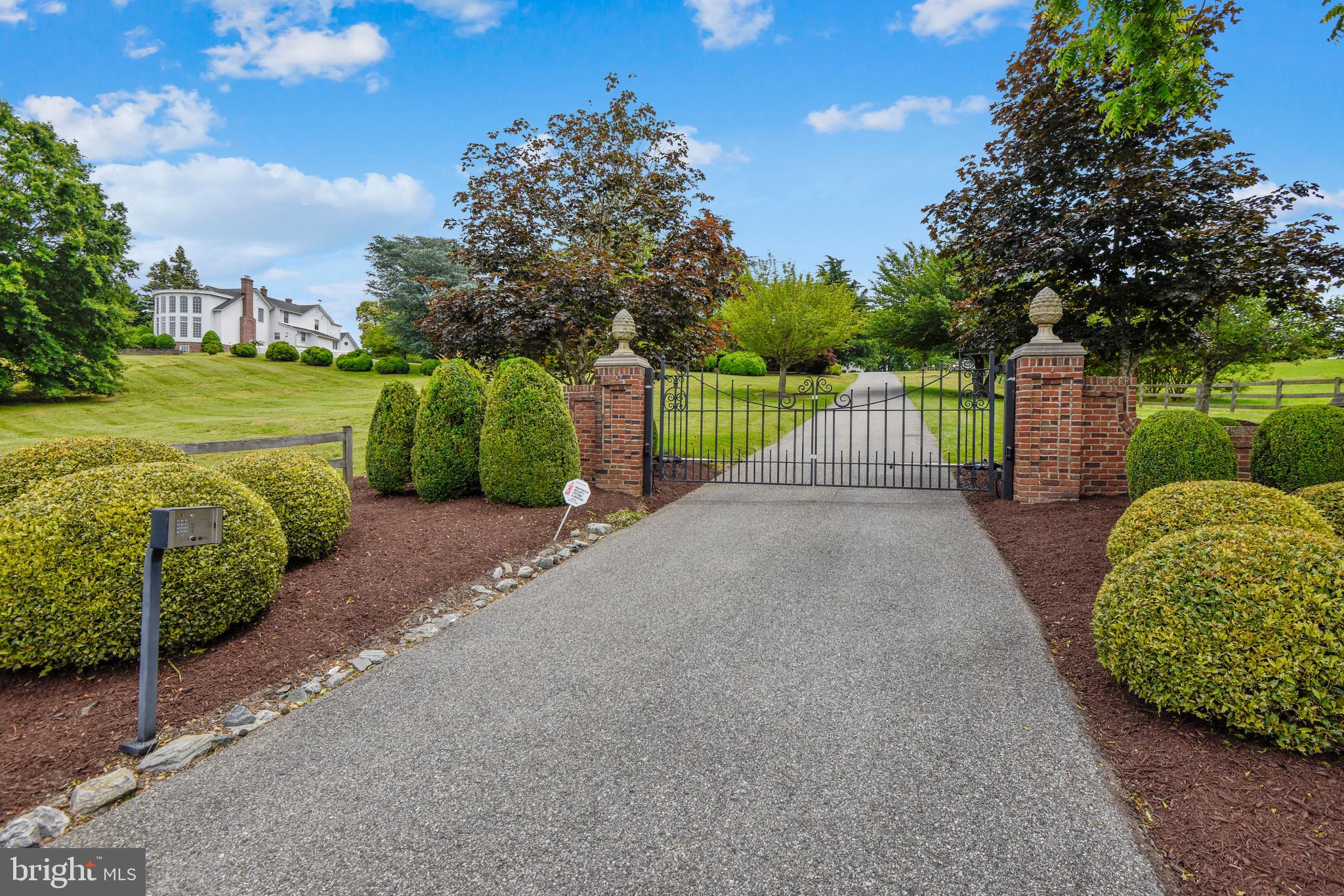 8325 Bensville Road Waldorf, MD 20603 - Photo 3 of 88 Gated entrance to the drive to Friendship House