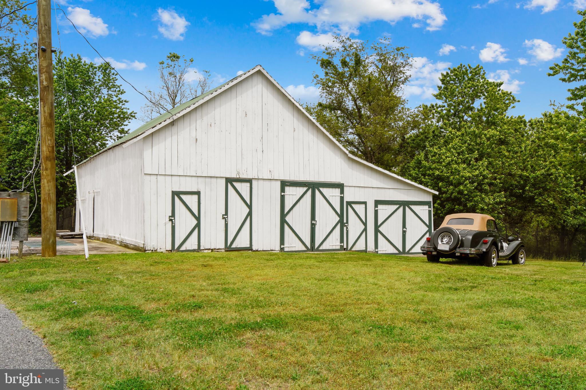 8325 Bensville Road Waldorf, MD 20603 - Photo 77 of 88 Largest barn with fenced grazing area