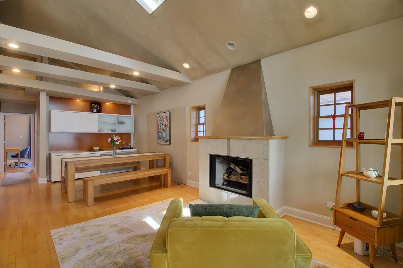 248 Gage Road Riverside, IL 60546 - Photo 5 of 28 a living room with furniture and a fireplace