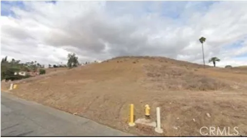 a view of a dry yard