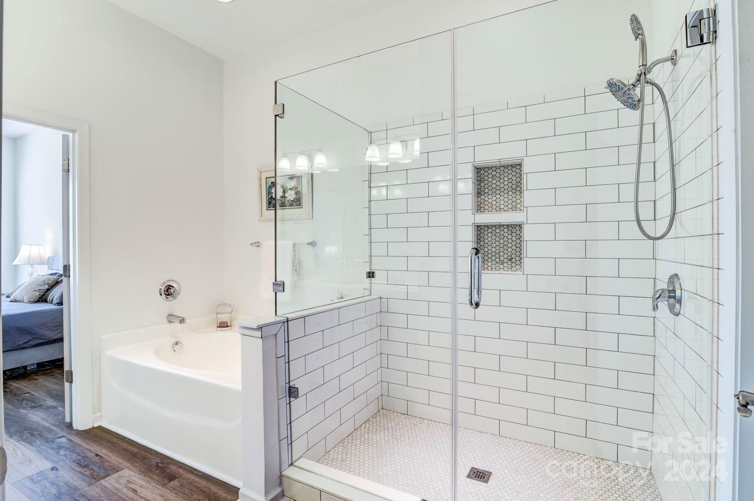 120 Falling Ridge Belmont, NC 28012 - Photo 13 of 18 a bathroom with a bathtub and shower