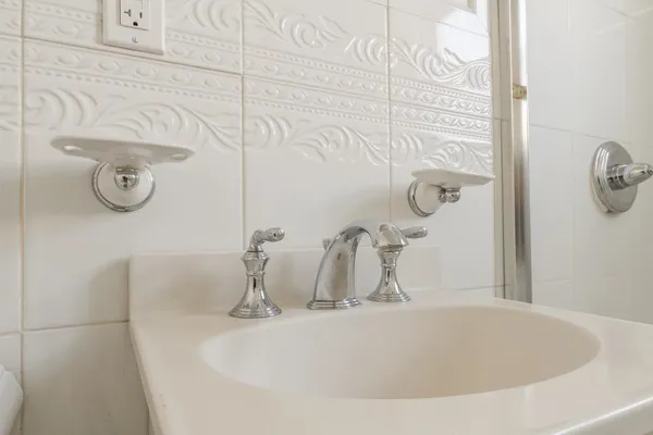 a bathroom with a sink