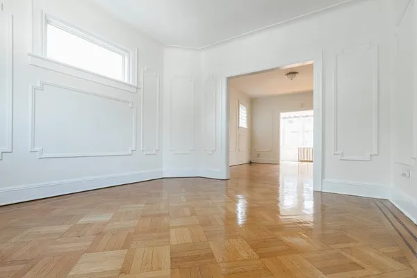 a view of empty room