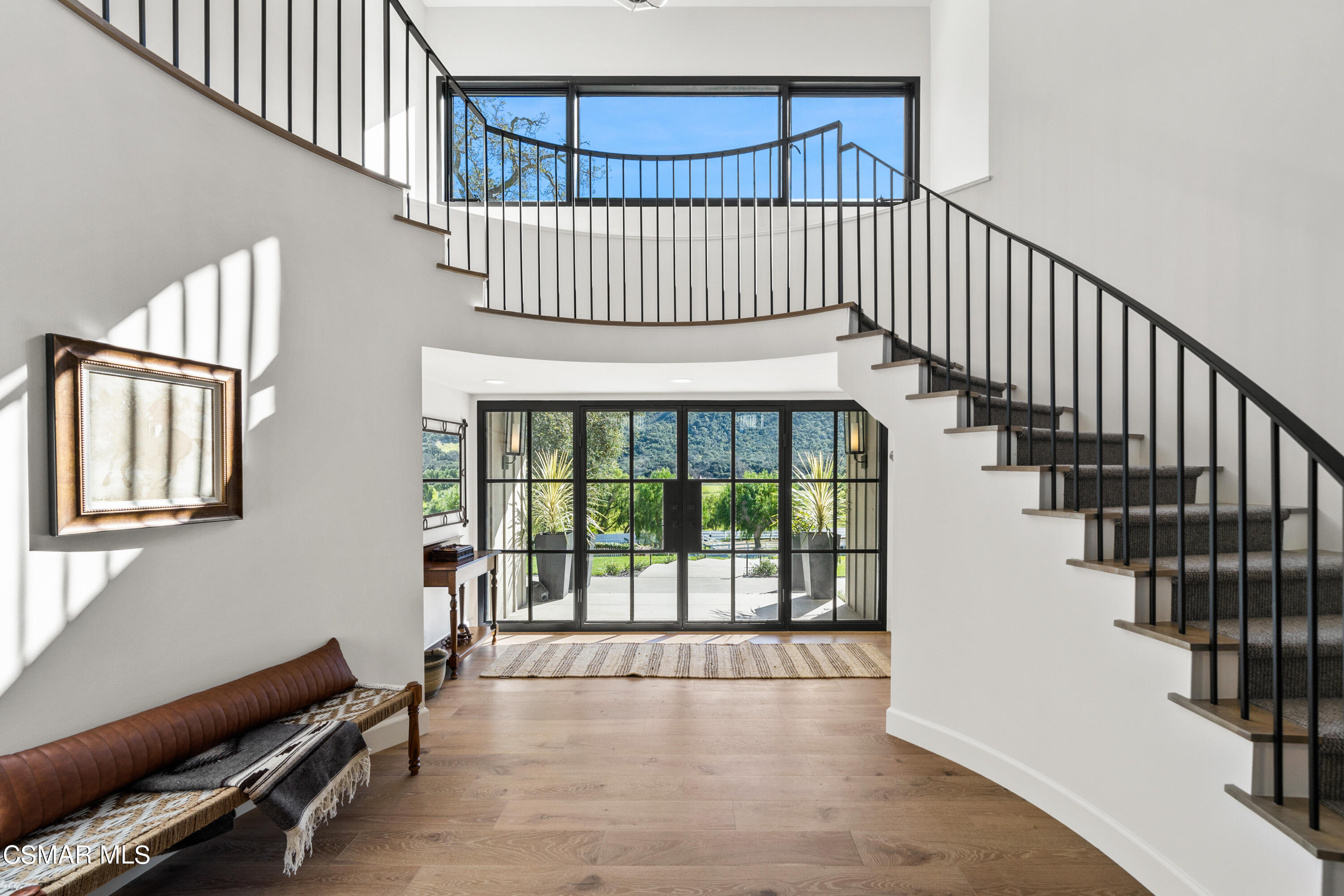 1515 Hidden Valley Road Thousand Oaks, CA 91361 - Photo 20 of 56 a view of entryway with wooden floor and stairs