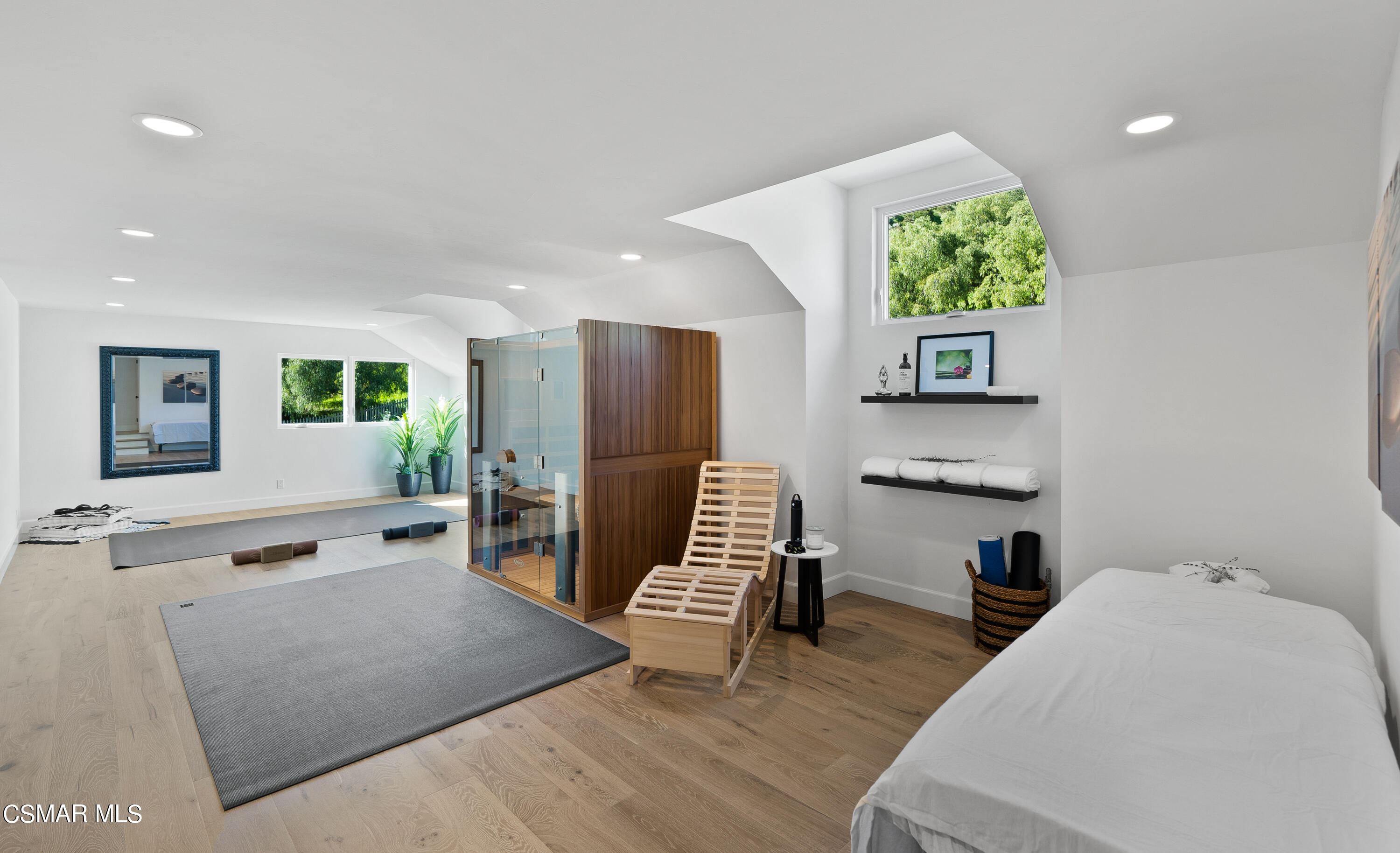 1515 Hidden Valley Road Thousand Oaks, CA 91361 - Photo 40 of 56 a bedroom with furniture and a wooden floor