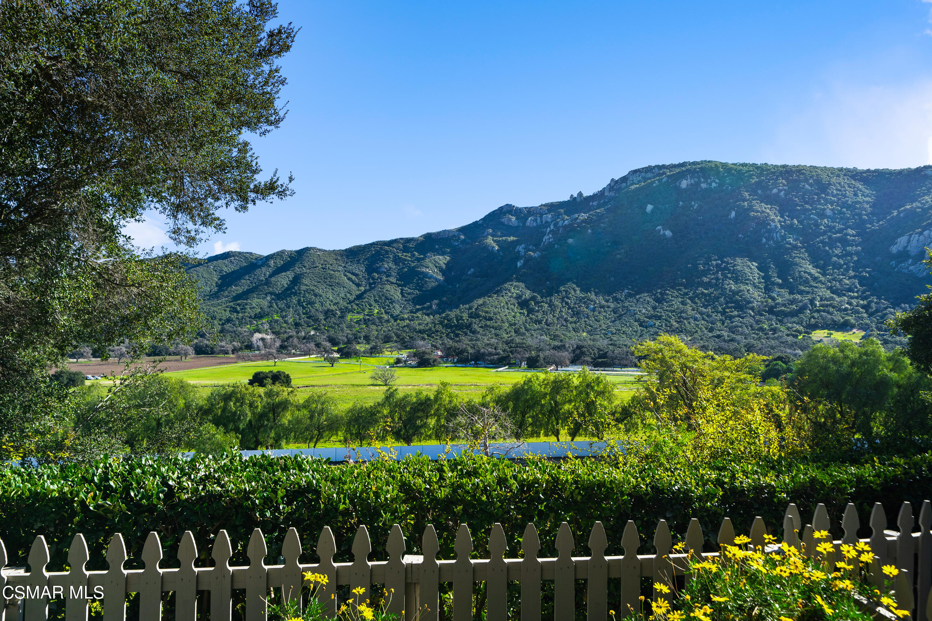 1515 Hidden Valley Road Thousand Oaks, CA 91361 - Photo 44 of 56 a view of a garden with a house in the background