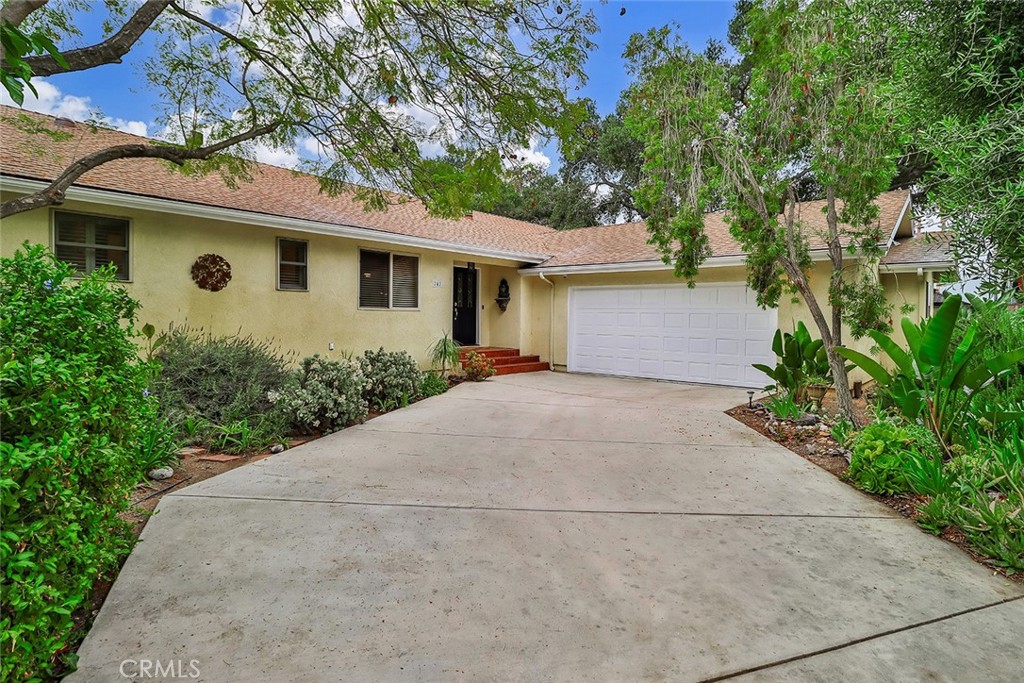 240 Portal Street Oak View, CA 93022 - Photo 19 of 75 a front view of a house with a garden