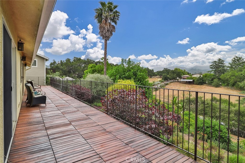 240 Portal Street Oak View, CA 93022 - Photo 51 of 75 a view of a balcony with wooden floor