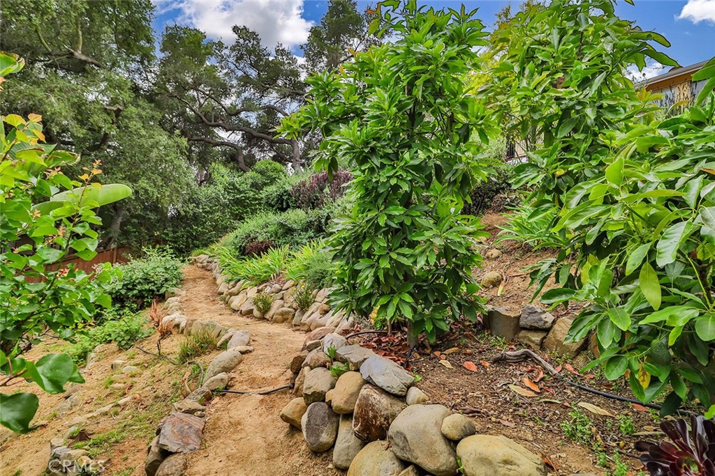 240 Portal Street Oak View, CA 93022 - Photo 71 of 75 a backyard of a house with lots of green space
