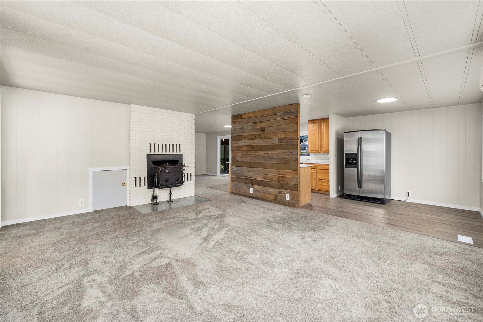 733 Tipsoo Loop South Rainier, WA 98576 - Photo 19 of 37 a view of an empty room with a fireplace