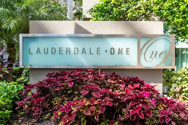 a view of outdoor space with sign board