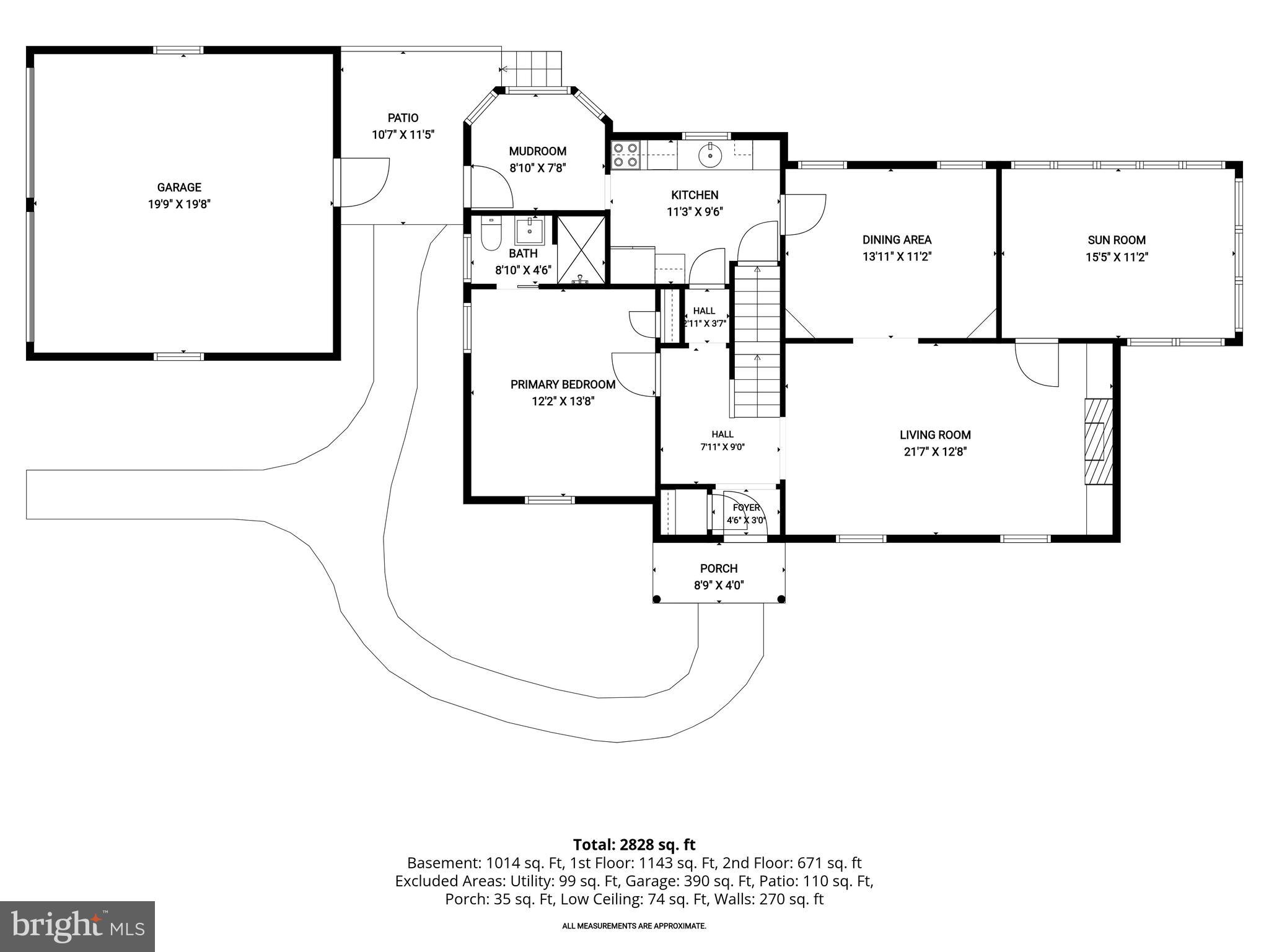 16510 Batchellors Forest Road Olney, MD 20832 - Photo 103 of 107 Main Level Floor Plan