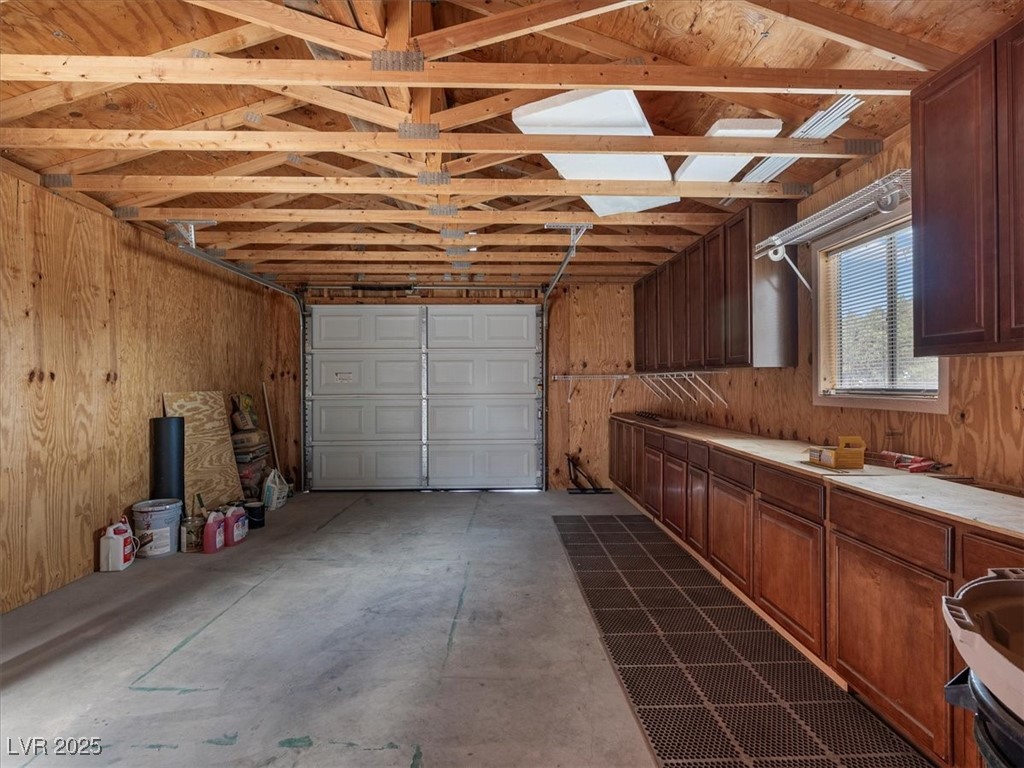 70 West Bonanza Road Las Vegas, NV 89124 - Photo 39 of 71 Garage with wood walls