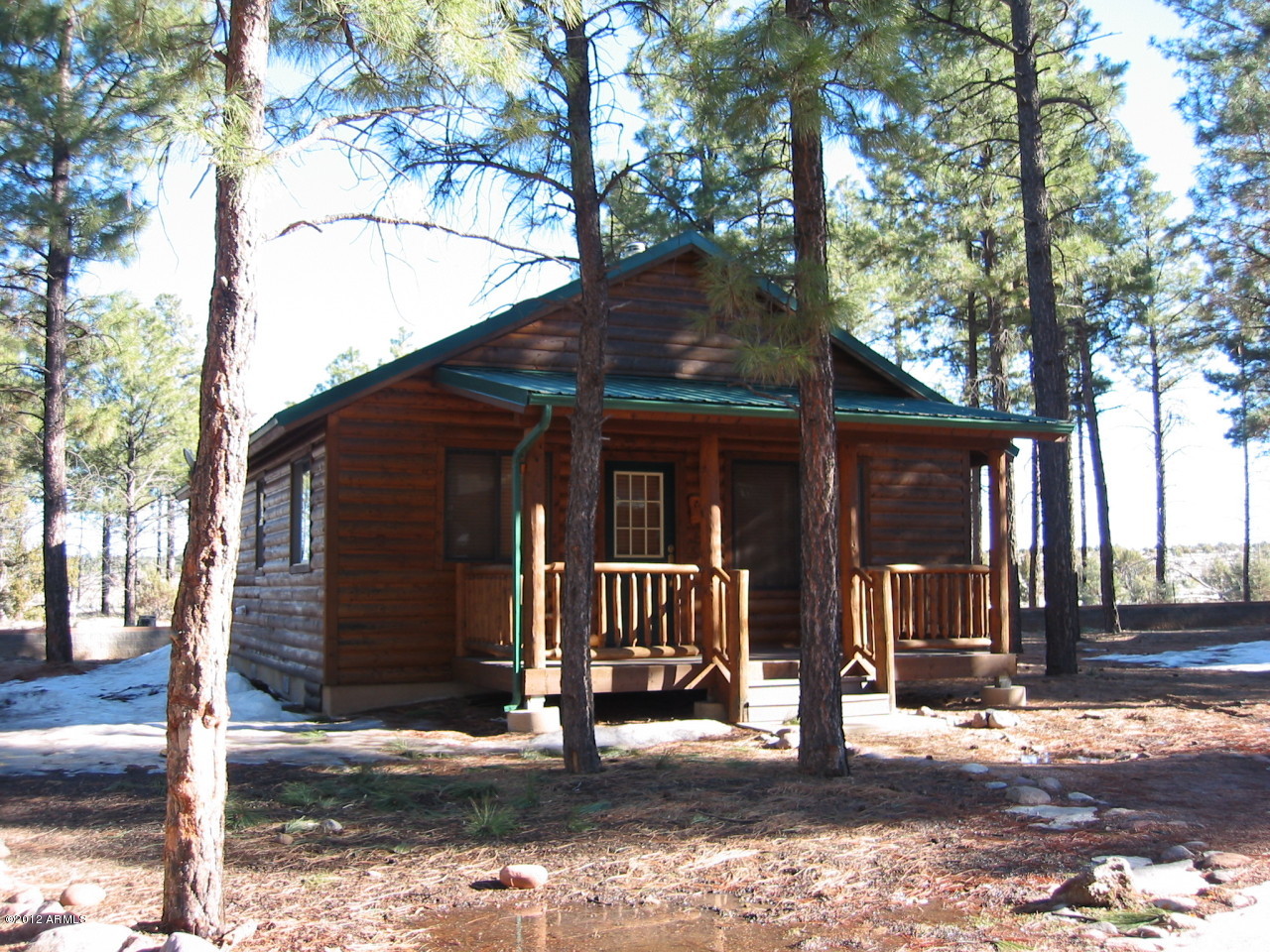 Cabin H Bison Rnch Trail Overgaard, AZ 85933 - Photo 1 of 9 Front