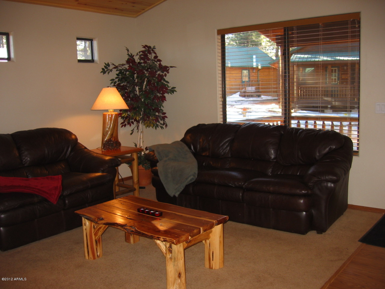 Cabin H Bison Rnch Trail Overgaard, AZ 85933 - Photo 2 of 9 Living Room