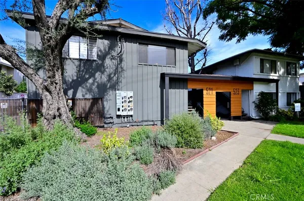 a front view of a house with shower