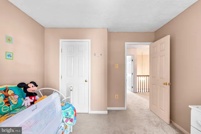 a room with table and window