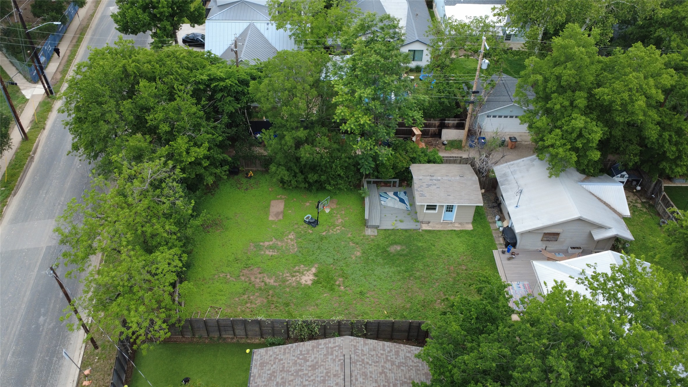 1916 West 37th Street Austin, TX 78731 - Photo 3 of 8 an aerial view of a house with a yard