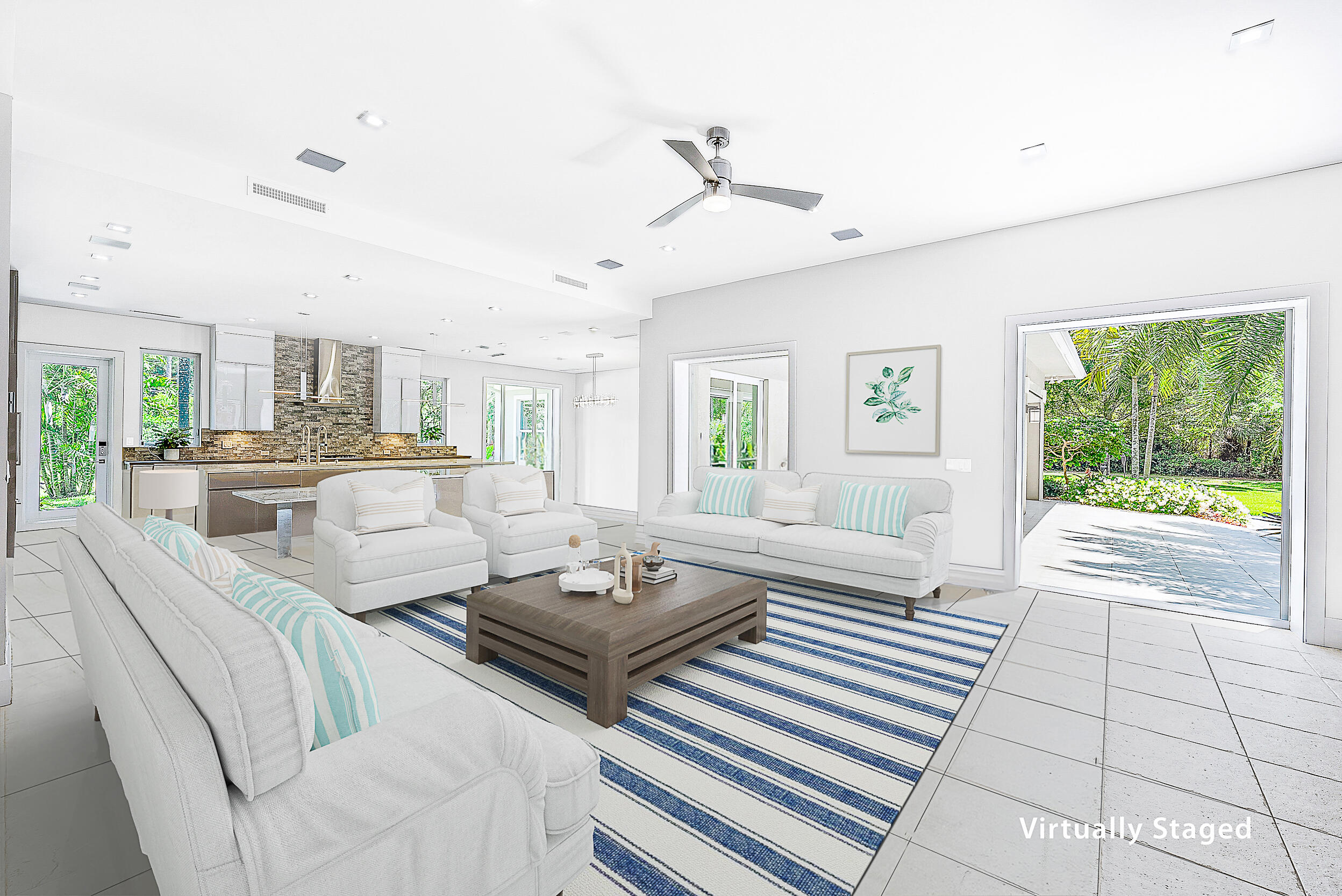 12580 185th Street North Jupiter, FL 33478 - Photo 3 of 27 Great Room Open to Patios