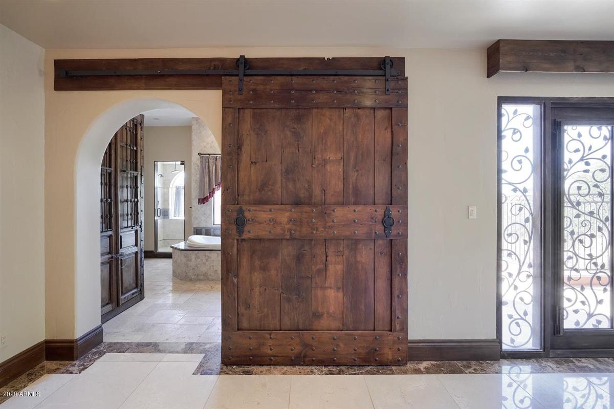 7017 North Invergordon Road Paradise Valley, AZ 85253 - Photo 53 of 88 Featuring Brand New Barn Door