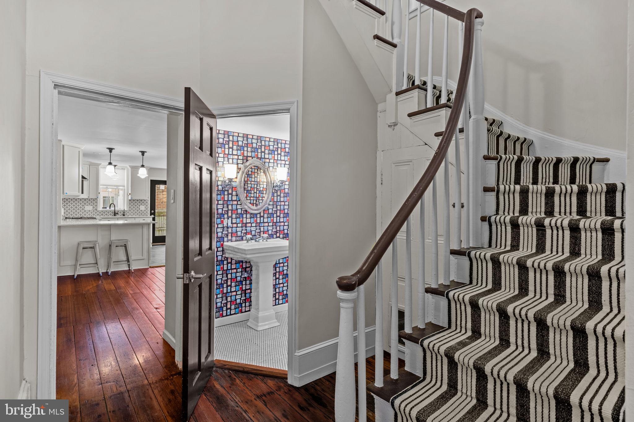 828 South 5th Street Philadelphia, PA 19147 - Photo 11 of 27 a view of entryway with wooden floor