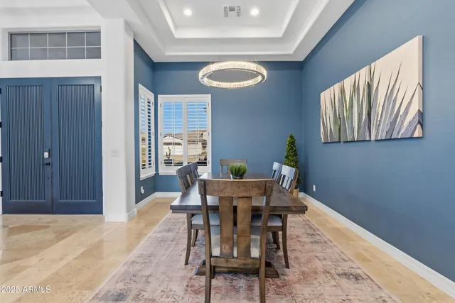 a room with furniture and window