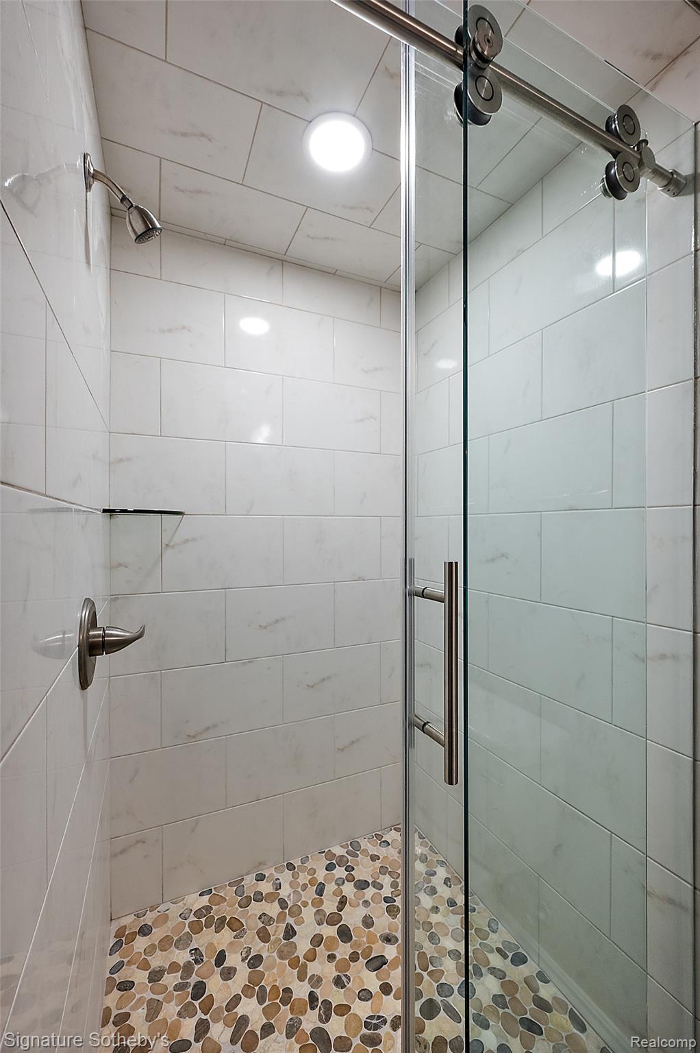 1075 Hampshire Court Rochester, MI 48307 - Photo 27 of 29 Full walk-in shower in basement